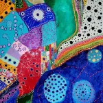 colorful art journey in the aboriginal art world
