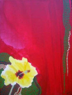 Aboriginal Hibiscus II