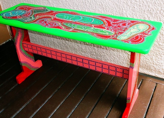 Aboriginal Bench