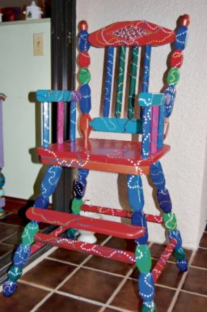 Aboriginal High Chair