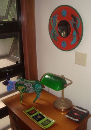 Aboriginal Moose & Mirror