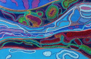 Aboriginal Side Table